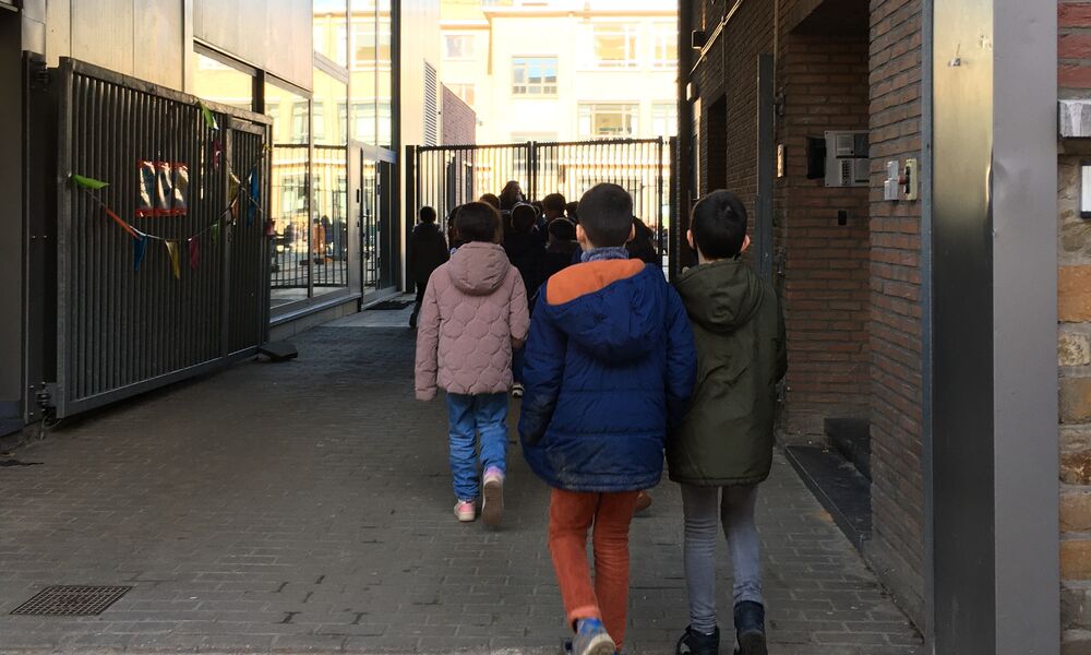 Entrée de l’école Scheutplaneet