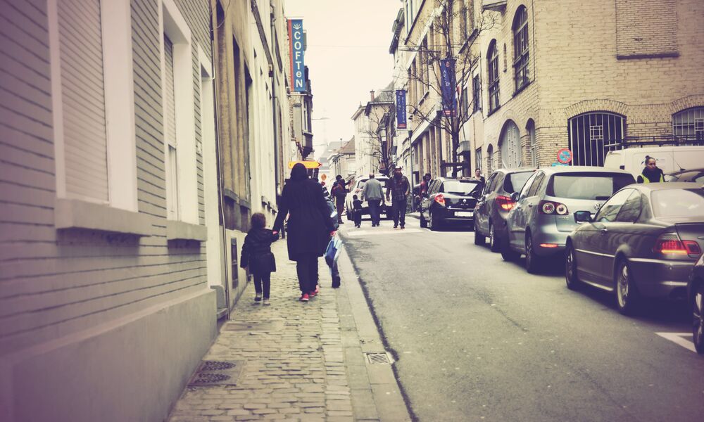 Entrée de l’école rue de l’Abondance